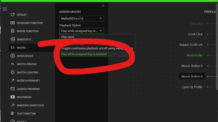 Макросы на PUBG для мышки Razer